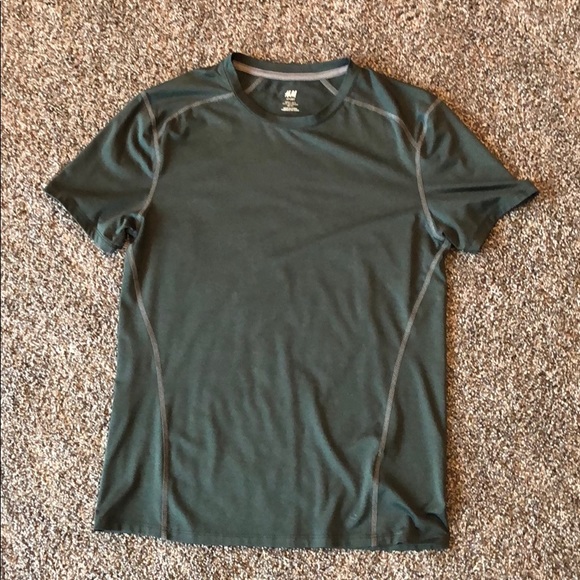 H M Shirts Hm Sport Mens Workout Sport Shirt Poshmark